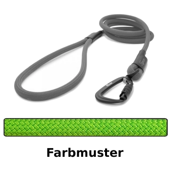 klassische Hundeleine TWIST - M - 145cm - hellgrün